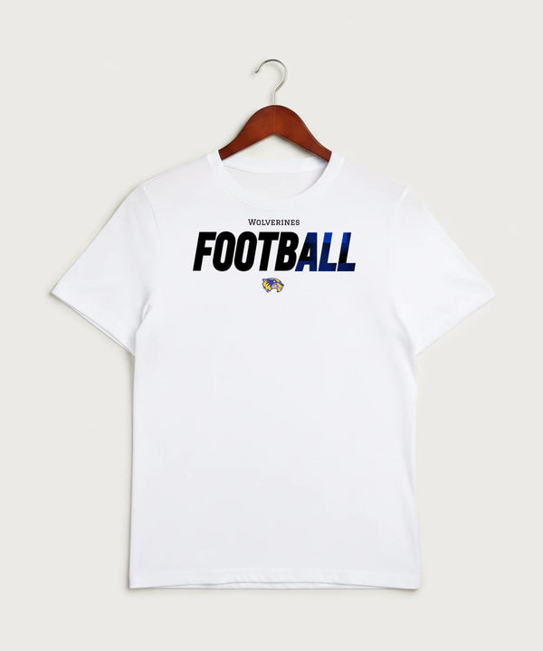 Wadena Deer Creek High School Football (Boys) - White Sport-Tek PosiCharge Competitor Tee. ST350
