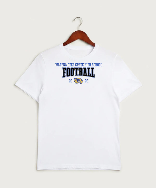 Wadena Deer Creek High School Football (Boys) - White Sport-Tek PosiCharge Competitor Tee. ST350