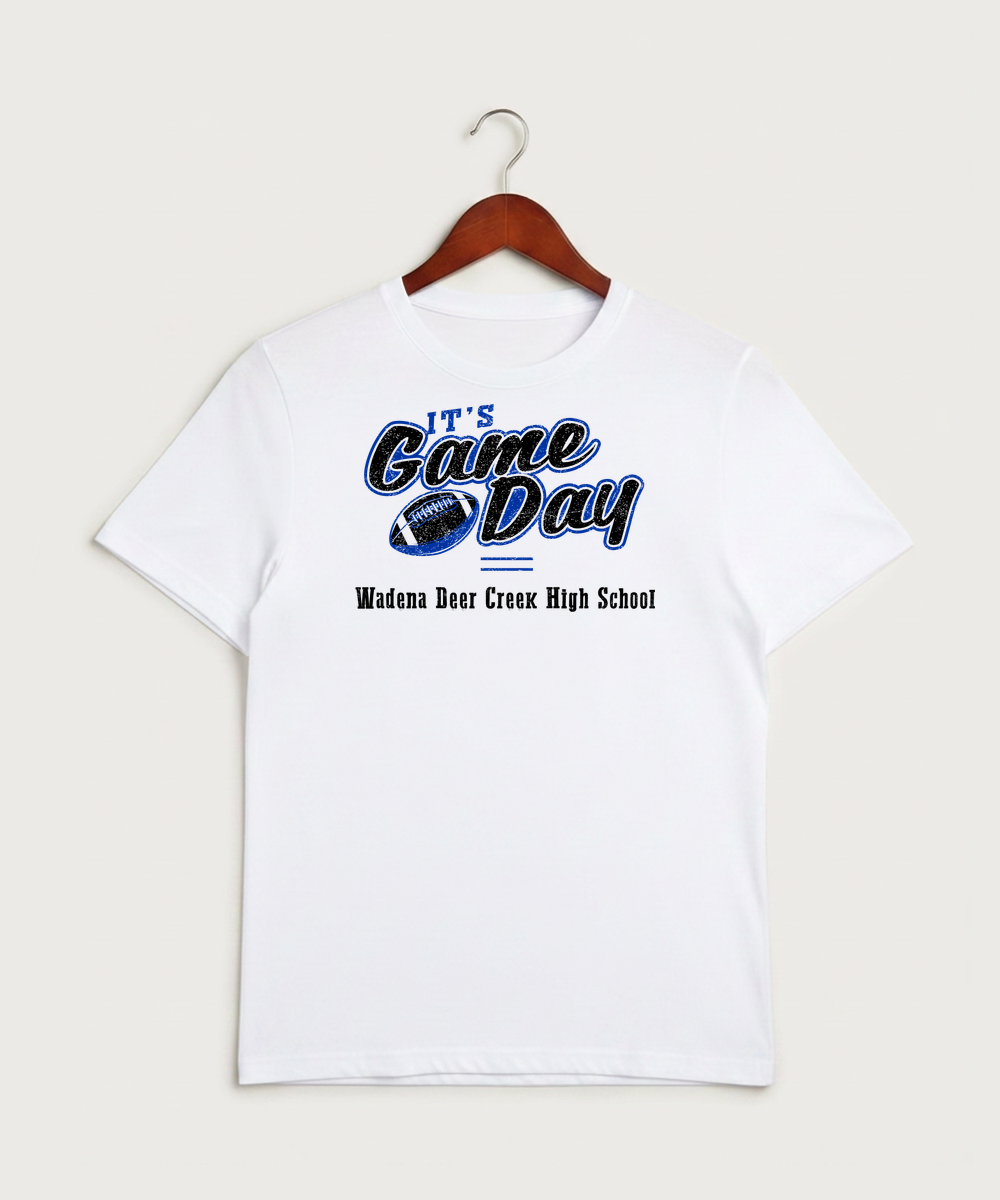 Wadena Deer Creek High School Football (Boys) - White Sport-Tek PosiCharge Competitor Tee. ST350