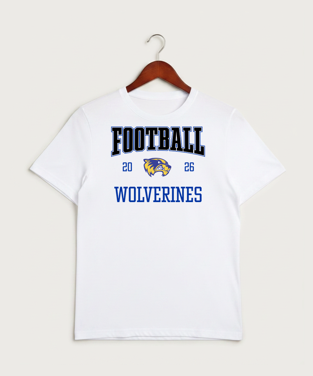 Wadena Deer Creek High School Football (Boys) - White Sport-Tek PosiCharge Competitor Tee. ST350