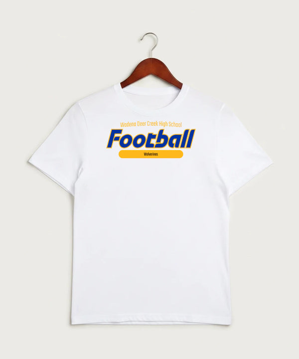 Wadena Deer Creek High School Football (Boys) - White Sport-Tek PosiCharge Competitor Tee. ST350