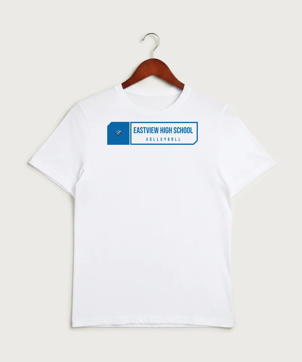 Eastview High School Volleyball (Girls) - White Sport-Tek PosiCharge Competitor Tee. ST350