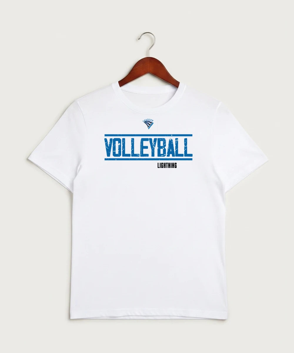 Eastview High School Volleyball (Girls) - White Sport-Tek PosiCharge Competitor Tee. ST350