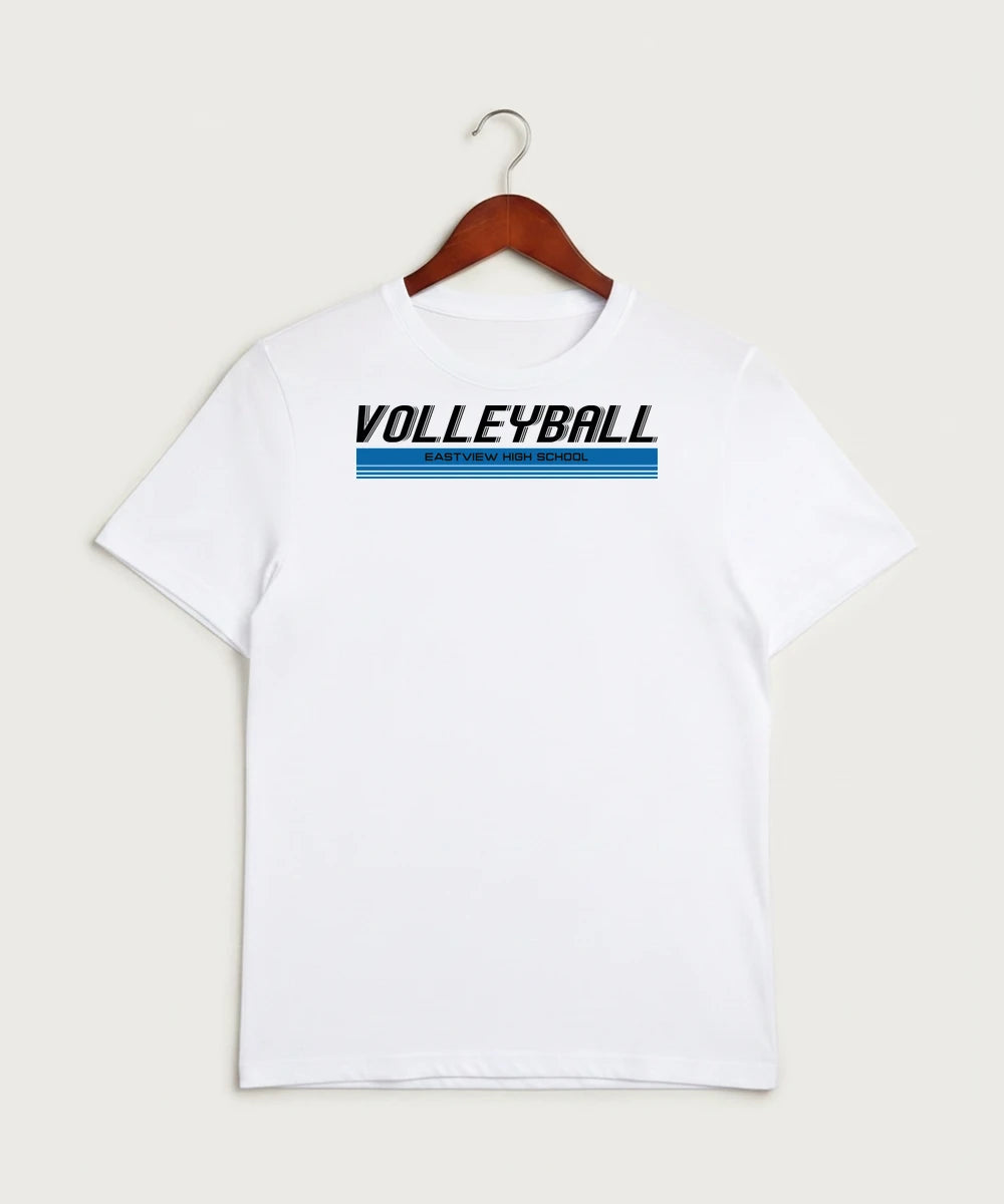 Eastview High School Volleyball (Girls) - White Sport-Tek PosiCharge Competitor Tee. ST350
