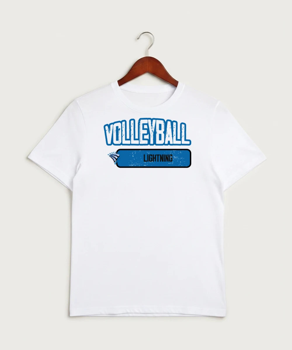 Eastview High School Volleyball (Girls) - White Sport-Tek PosiCharge Competitor Tee. ST350