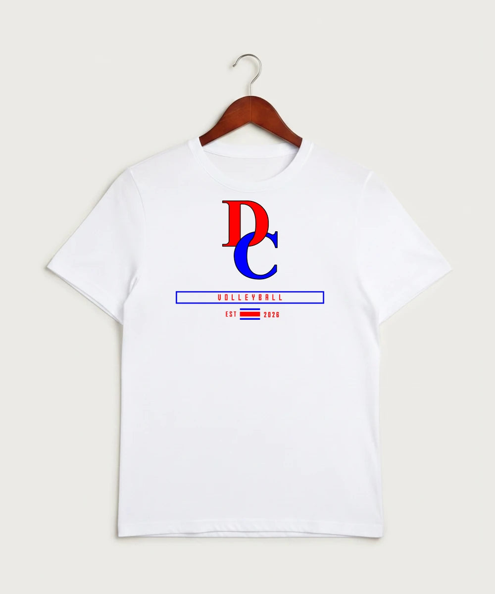 Davenport Central High School Volleyball (Girls) - White Sport-Tek PosiCharge Competitor Tee. ST350