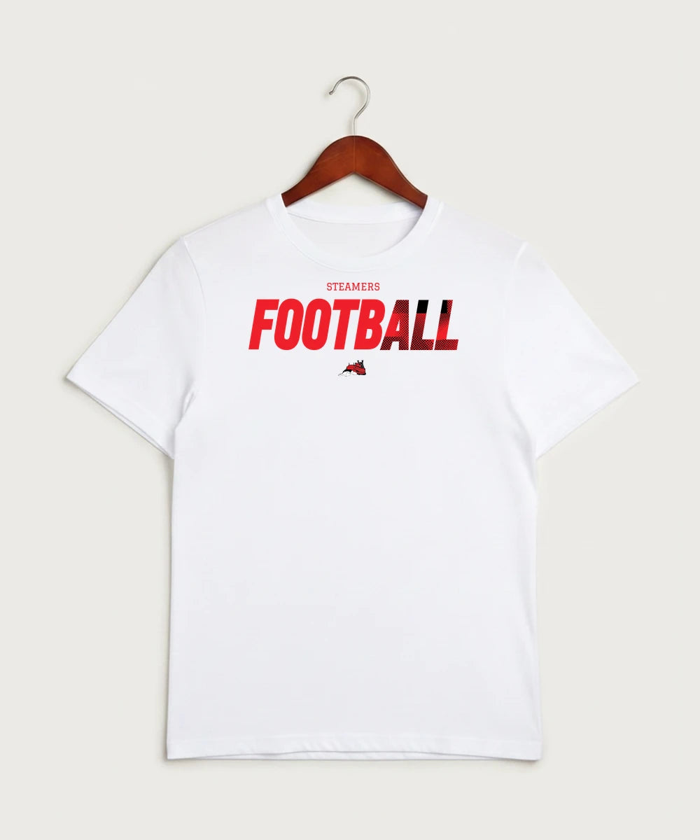 Fulton High School Football (Boys) - White Sport-Tek PosiCharge Competitor Tee. ST350