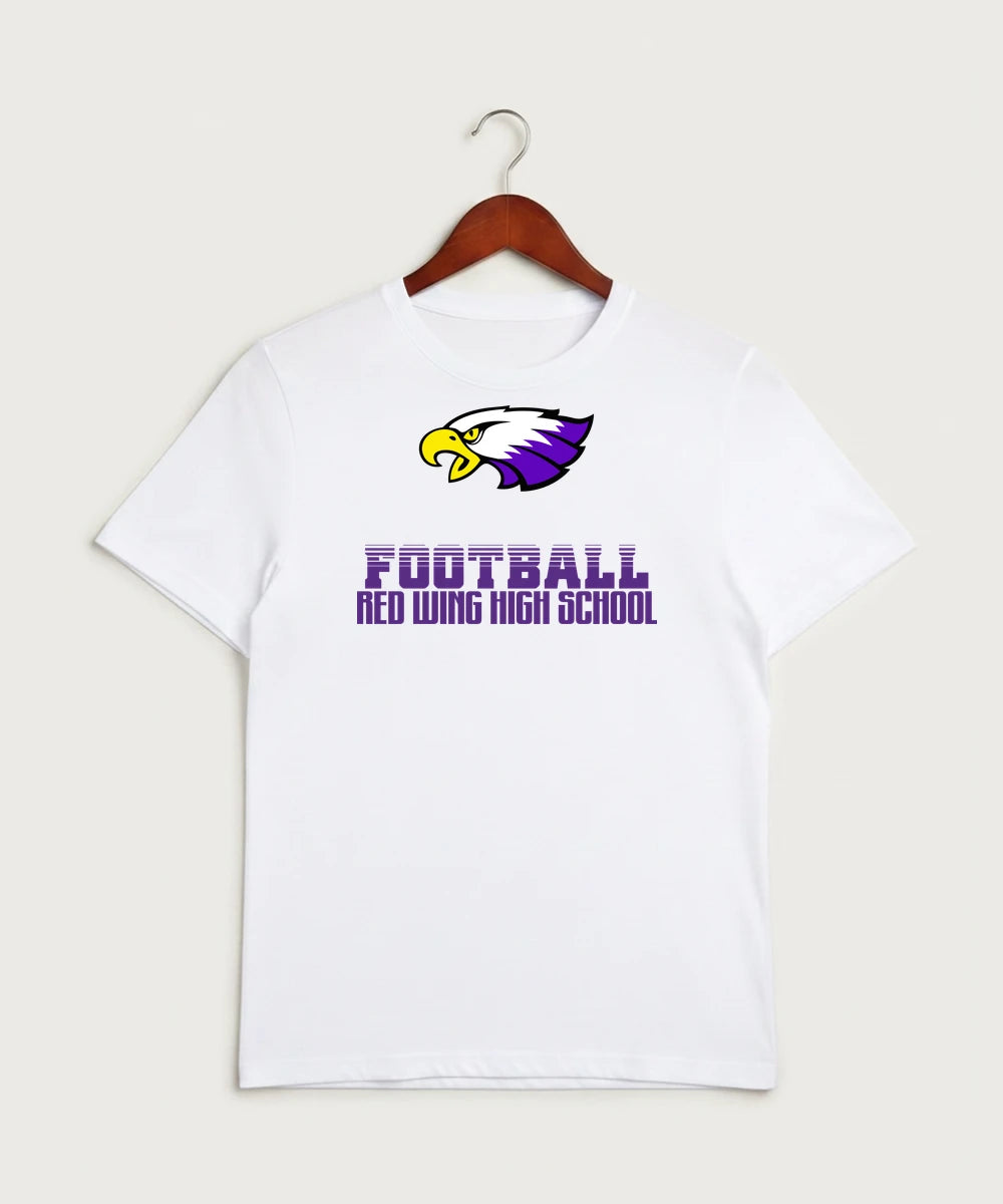 Red Wing High School Football - White Sport-Tek PosiCharge Competitor Tee. ST350
