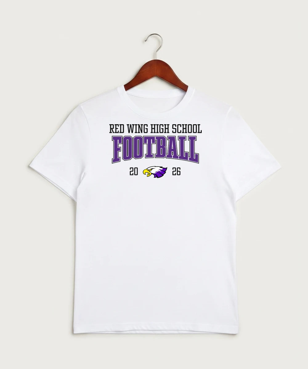 Red Wing High School Football - White Sport-Tek PosiCharge Competitor Tee. ST350