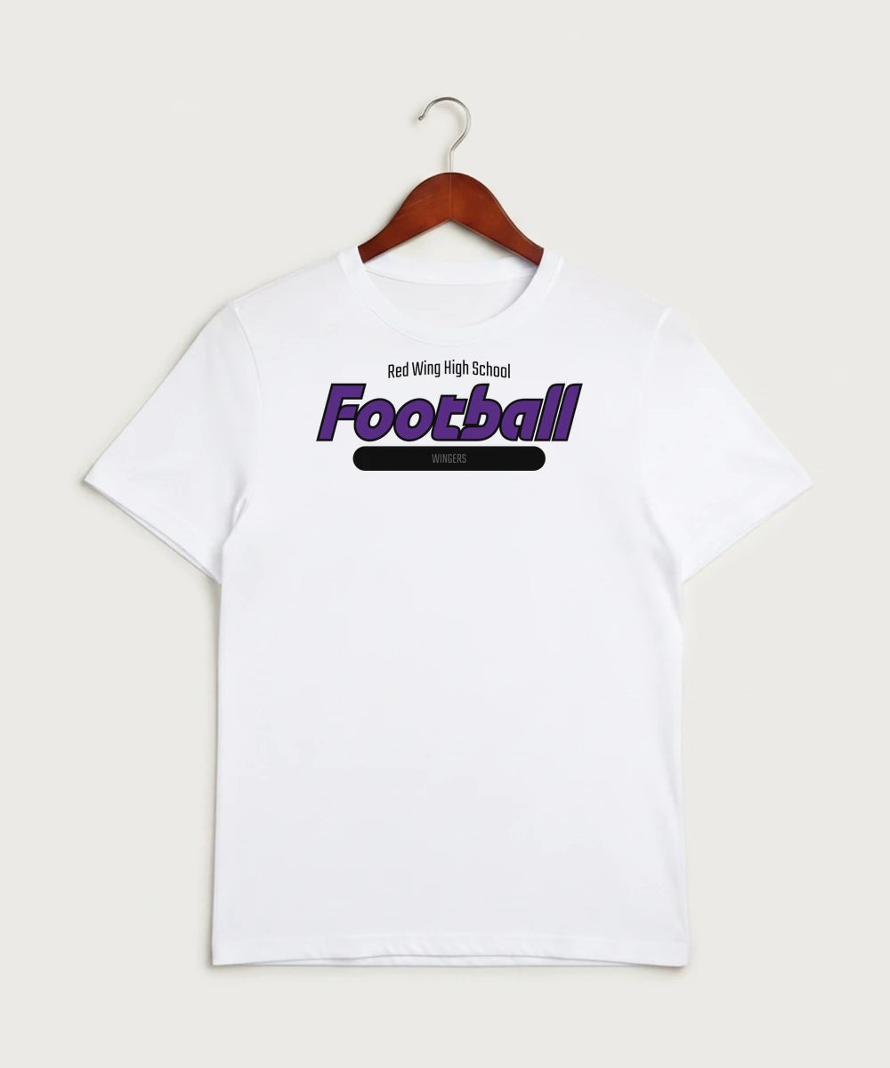 Red Wing High School Football - White Sport-Tek PosiCharge Competitor Tee. ST350