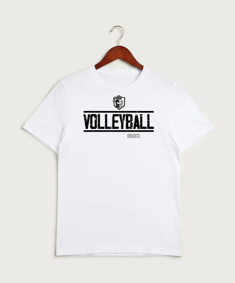 Kingsland High School Volleyball (Girls) - White Sport-Tek PosiCharge Competitor Tee. ST350