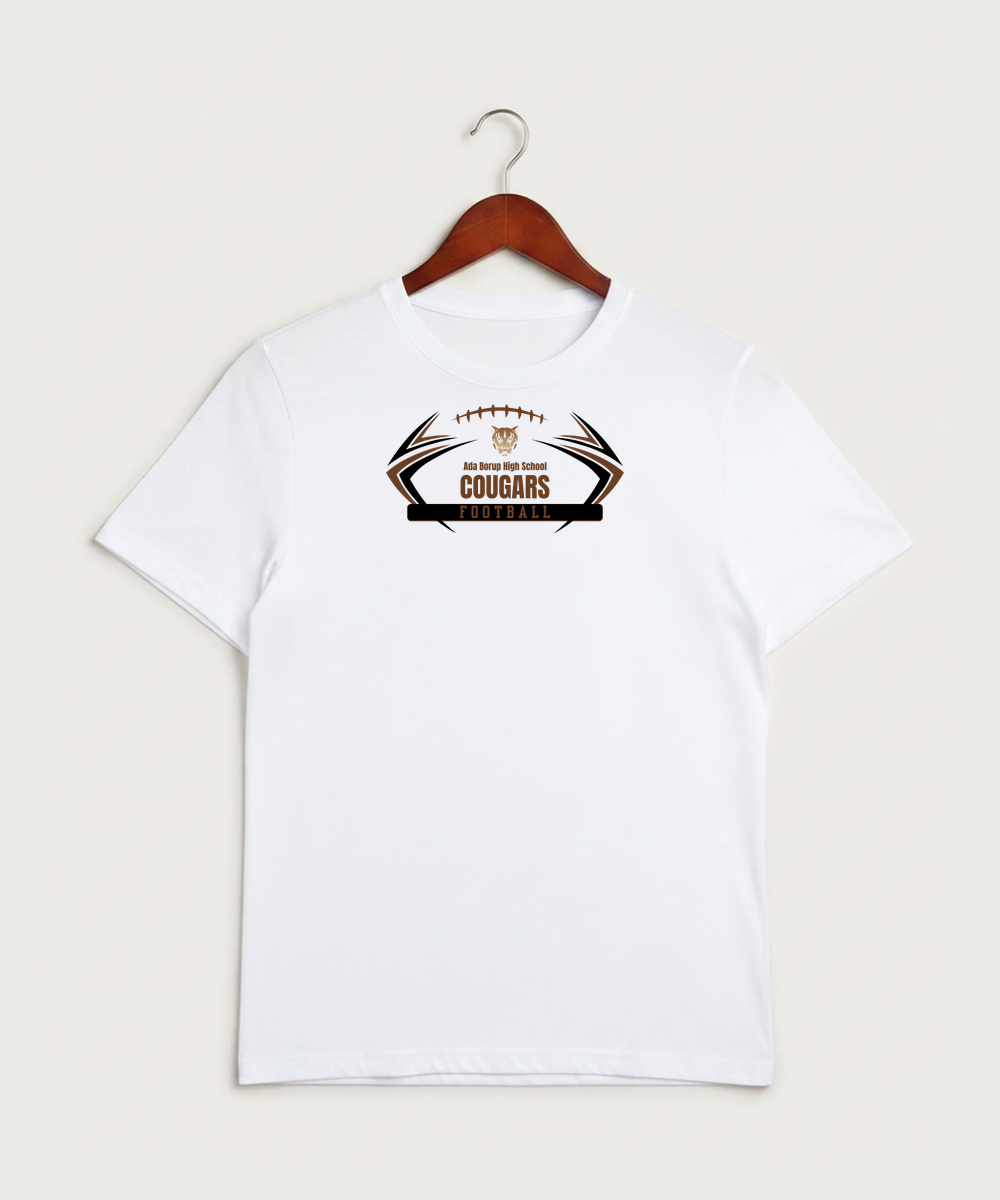 Ada Borup High School Football (Boys) - White Sport-Tek PosiCharge Competitor Tee. ST350