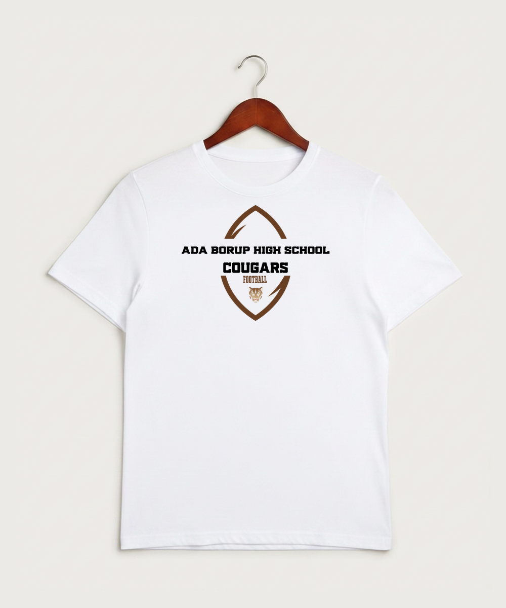 Ada Borup High School Football (Boys) - White Sport-Tek PosiCharge Competitor Tee. ST350