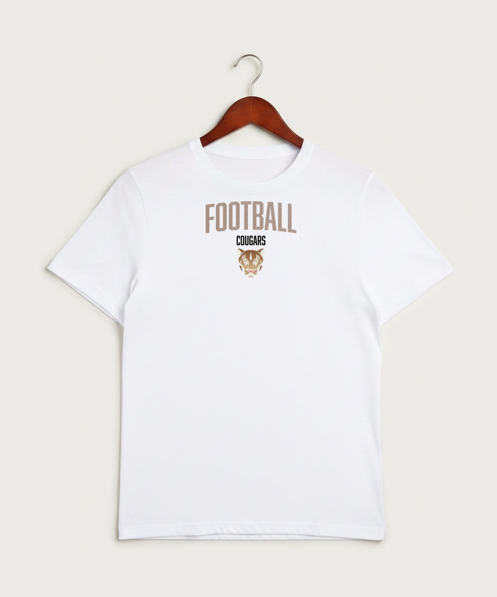 Ada Borup High School Football (Boys) - White Sport-Tek PosiCharge Competitor Tee. ST350