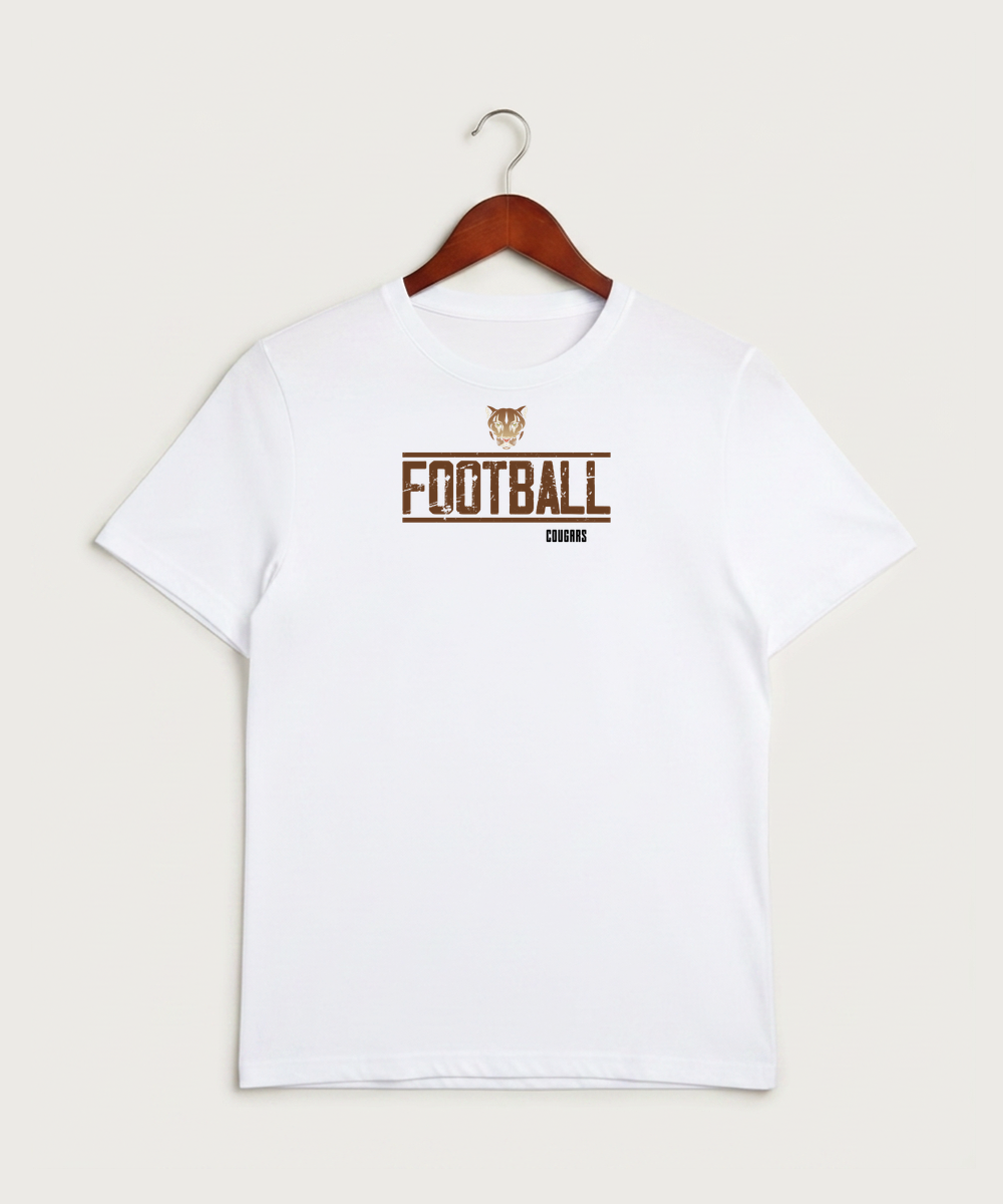 Ada Borup High School Football (Boys) - White Sport-Tek PosiCharge Competitor Tee. ST350