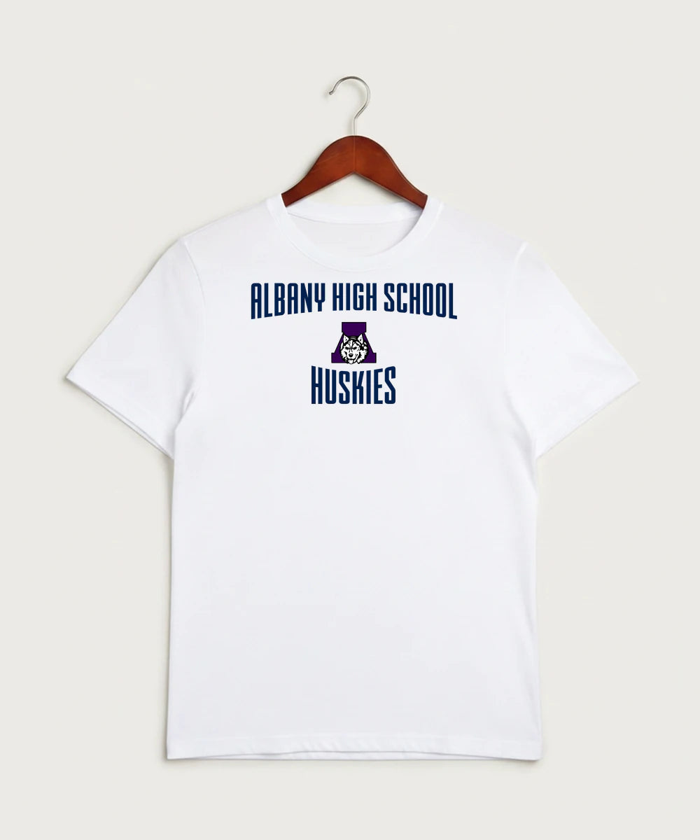 Albany High School Athletics - White Sport-Tek PosiCharge Competitor Tee. ST350