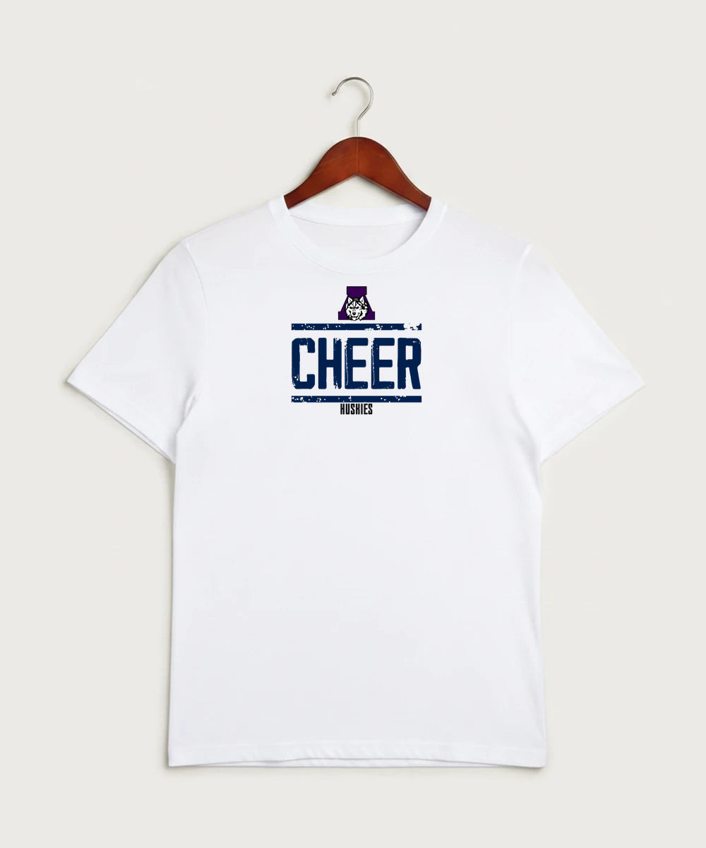 Albany High School Cheerleading - White Sport-Tek PosiCharge Competitor Tee. ST350