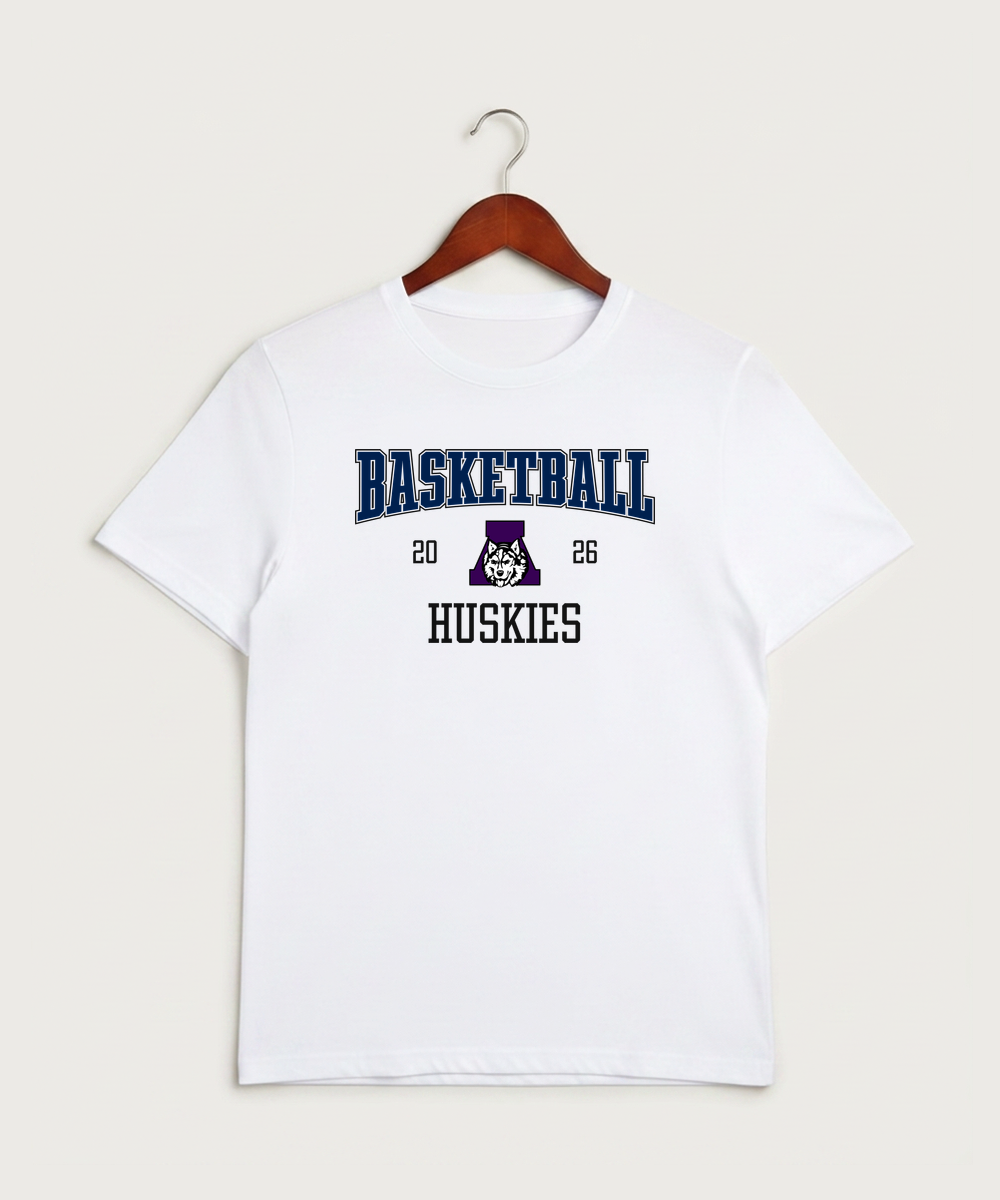 Albany High School Basketball (Boys) - White Sport-Tek PosiCharge Competitor Tee. ST350