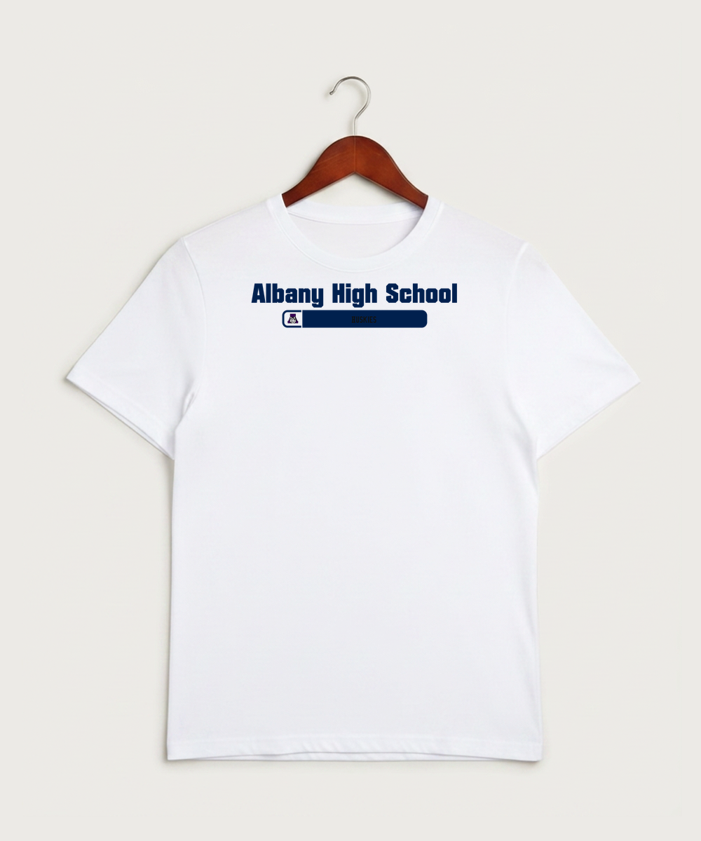 Albany High School Athletics - White Sport-Tek PosiCharge Competitor Tee. ST350