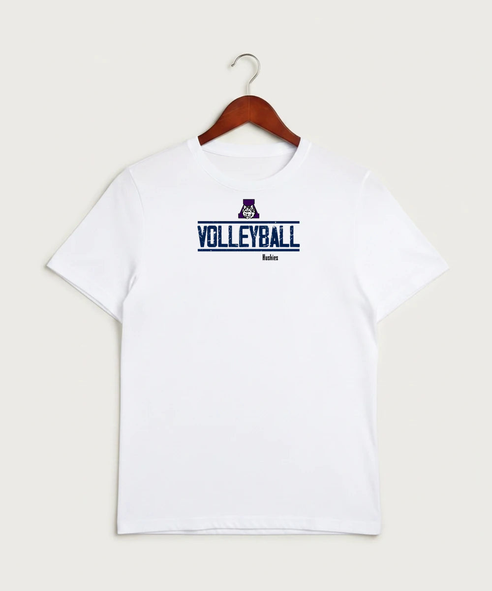 Albany High School Volleyball (Girls) - White Sport-Tek PosiCharge Competitor Tee. ST350