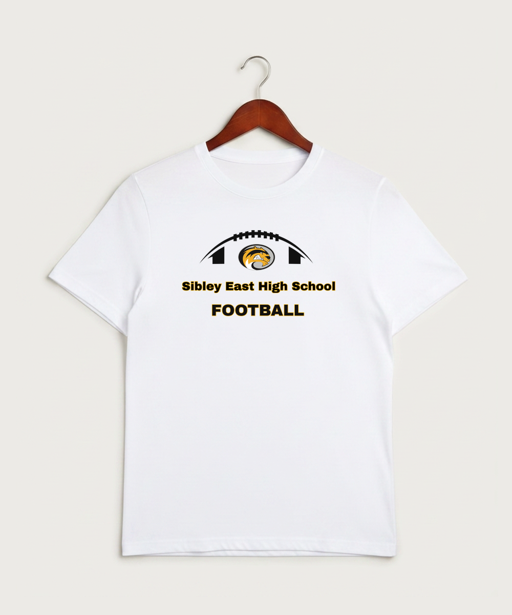 Sibley East High School Football (Boys) - White Sport-Tek PosiCharge Competitor Tee. ST350