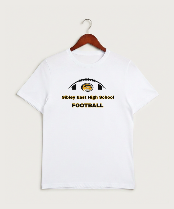 Sibley East High School Football (Boys) - White Sport-Tek PosiCharge Competitor Tee. ST350