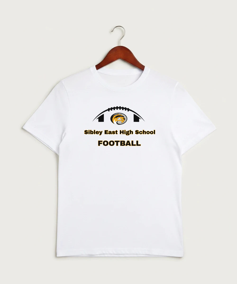 Sibley East High School Football (Boys) - White Sport-Tek PosiCharge Competitor Tee. ST350