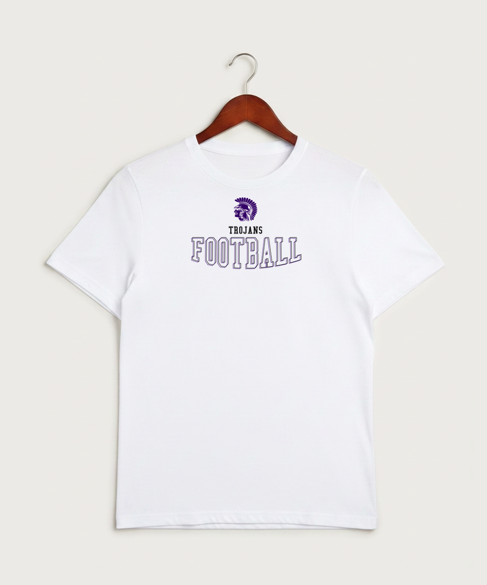Barnesville High School Football (Boys) - White Sport-Tek PosiCharge Competitor Tee. ST350