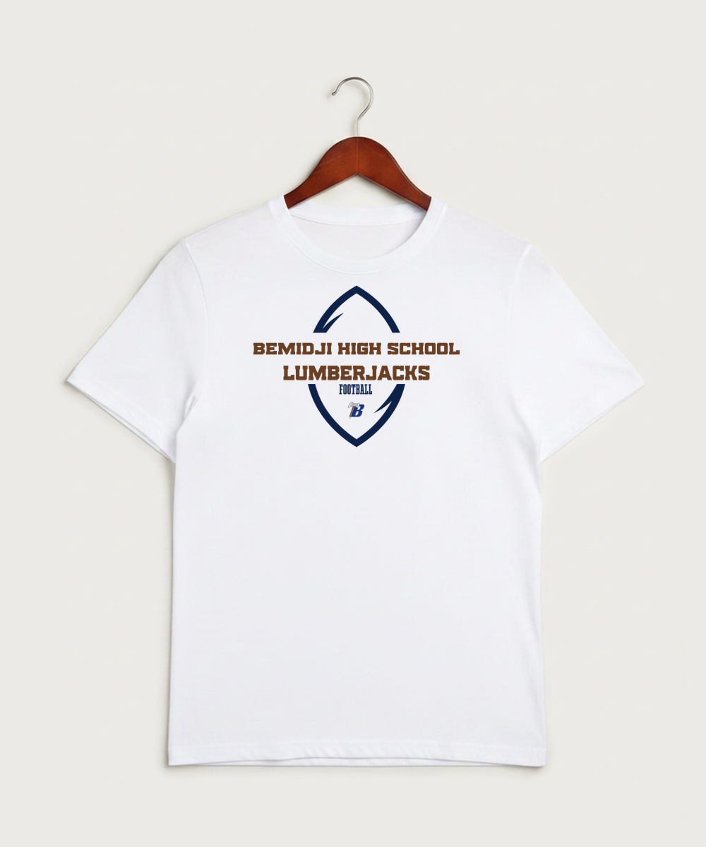 Bemidji High School Football (Boys) - White Sport-Tek PosiCharge Competitor Tee. ST350