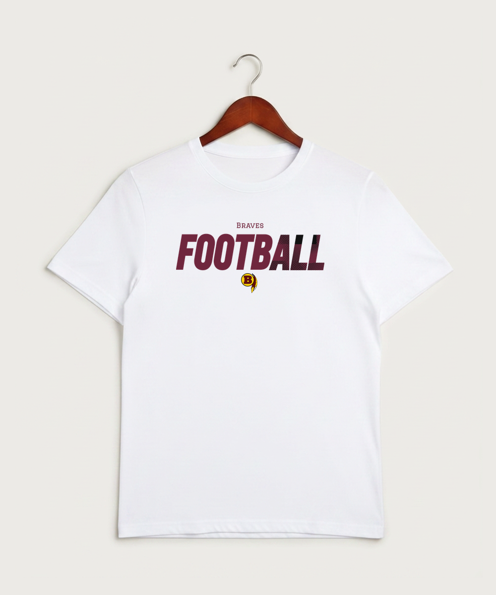 Benson High School Football (Boys) - White Sport-Tek PosiCharge Competitor Tee. ST350