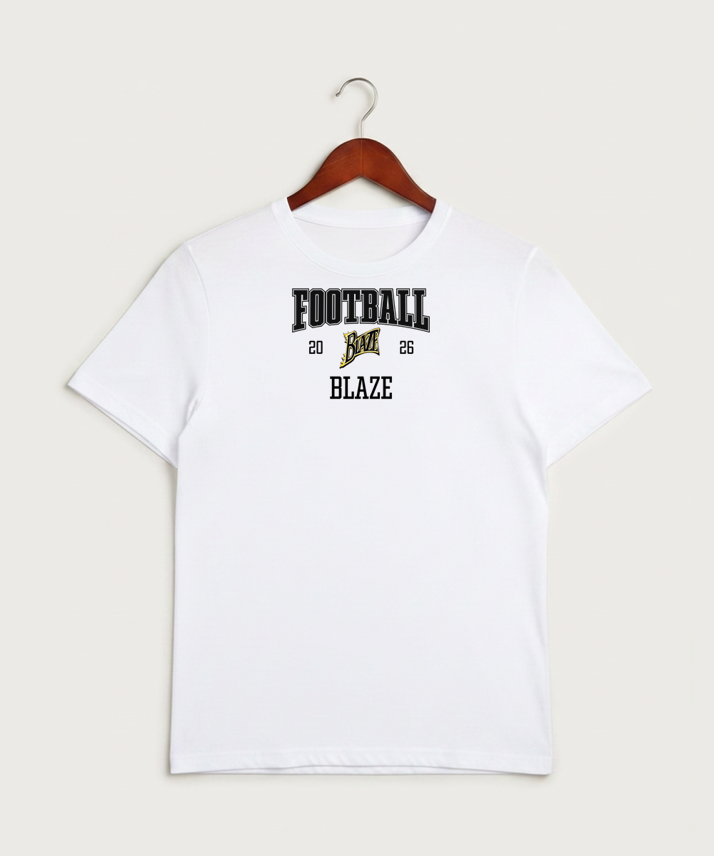 Burnsville High School Football (Boys) - White Sport-Tek PosiCharge Competitor Tee. ST350