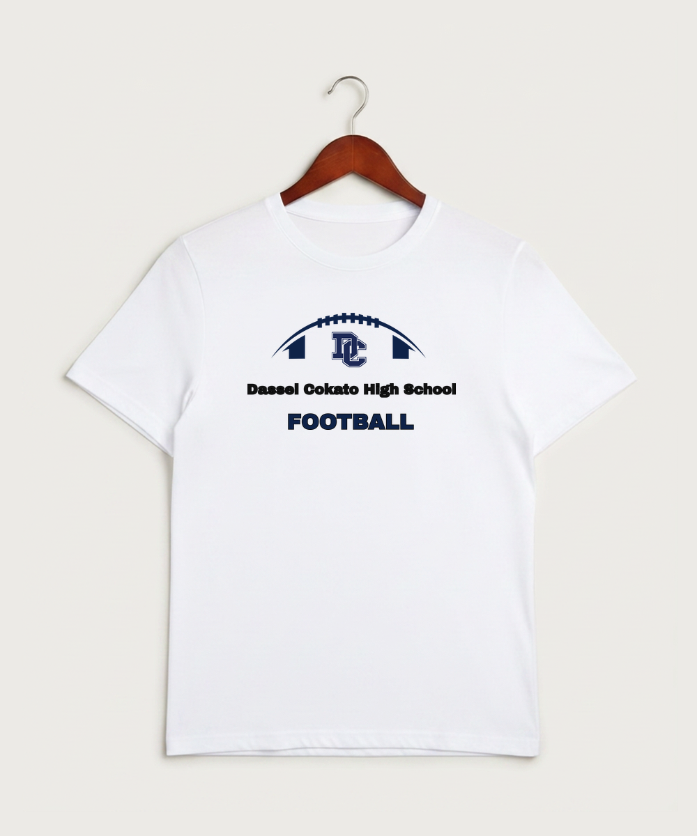 Dassel Cokato High School Football (Boys) - White Sport-Tek PosiCharge Competitor Tee. ST350