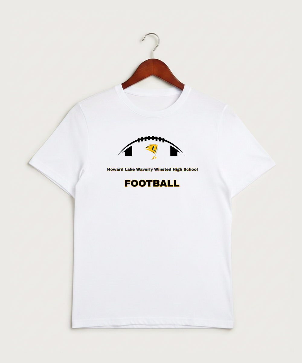 Howard Lake Waverly Winsted High School Football (Boys) - White Sport-Tek PosiCharge Competitor Tee. ST350