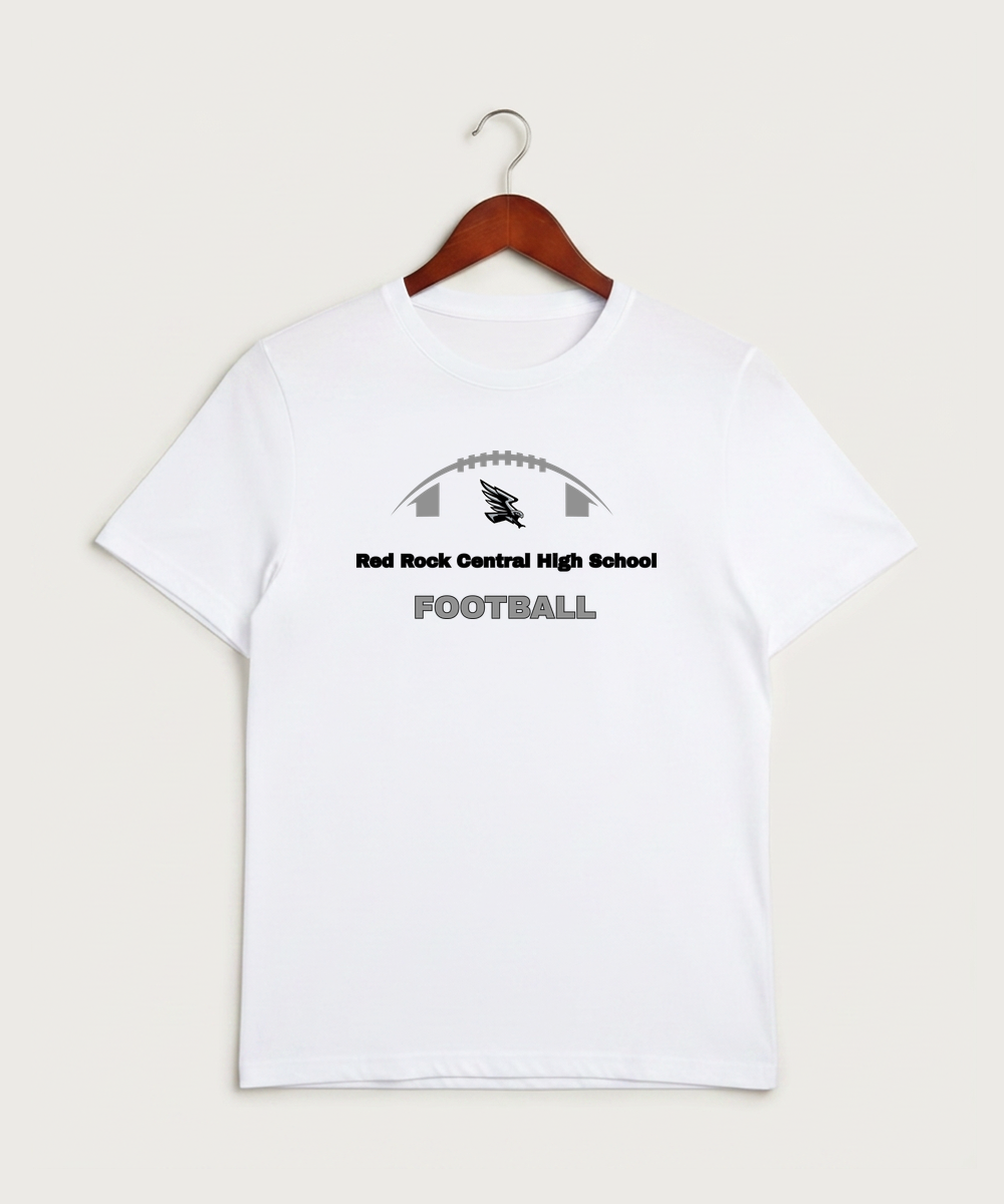 Red Rock Central High School Football (Boys) - White Sport-Tek PosiCharge Competitor Tee. ST350