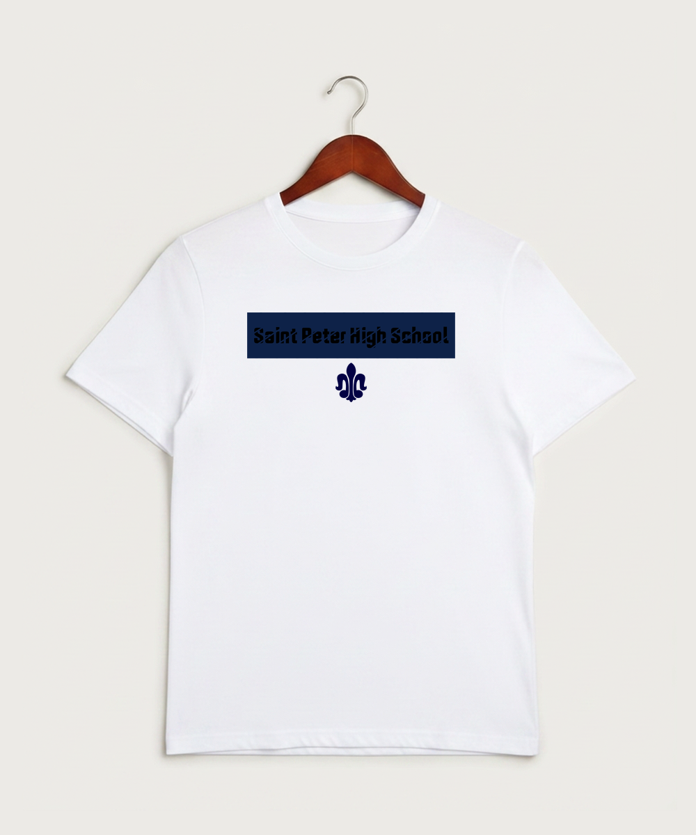 Saint Peter High School Athletics - White Sport-Tek PosiCharge Competitor Tee. ST350