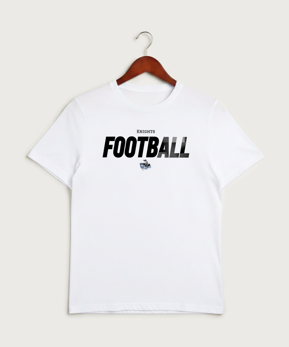 Russell-Tyler-Ruthton High School Football (Boys) - White Sport-Tek PosiCharge Competitor Tee. ST350