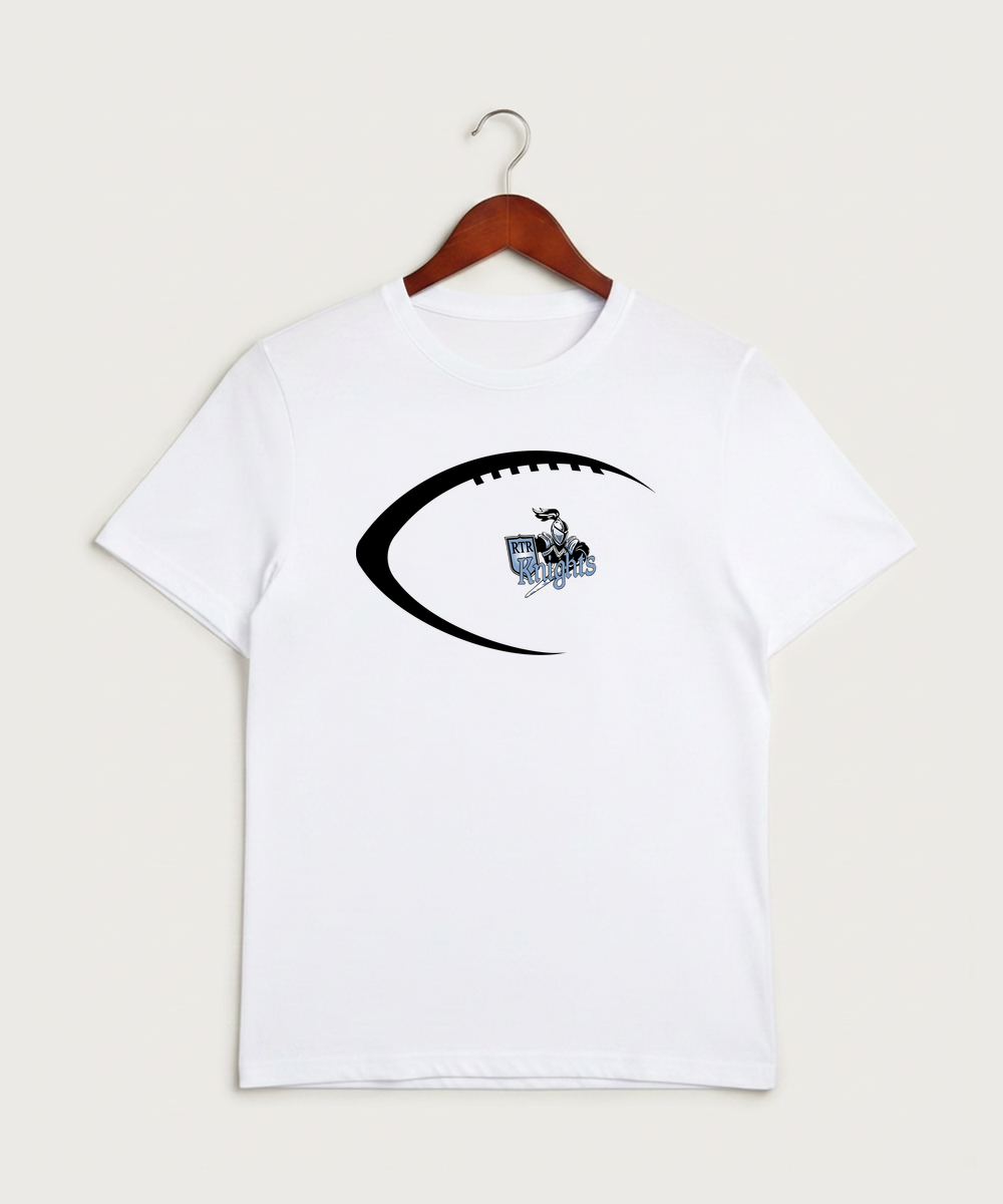 Russell-Tyler-Ruthton High School Football (Boys) - White Sport-Tek PosiCharge Competitor Tee. ST350
