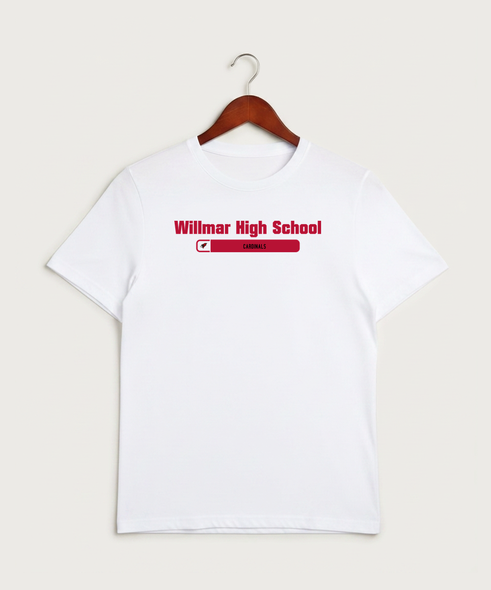 Willmar High School Athletics - White Sport-Tek PosiCharge Competitor Tee. ST350