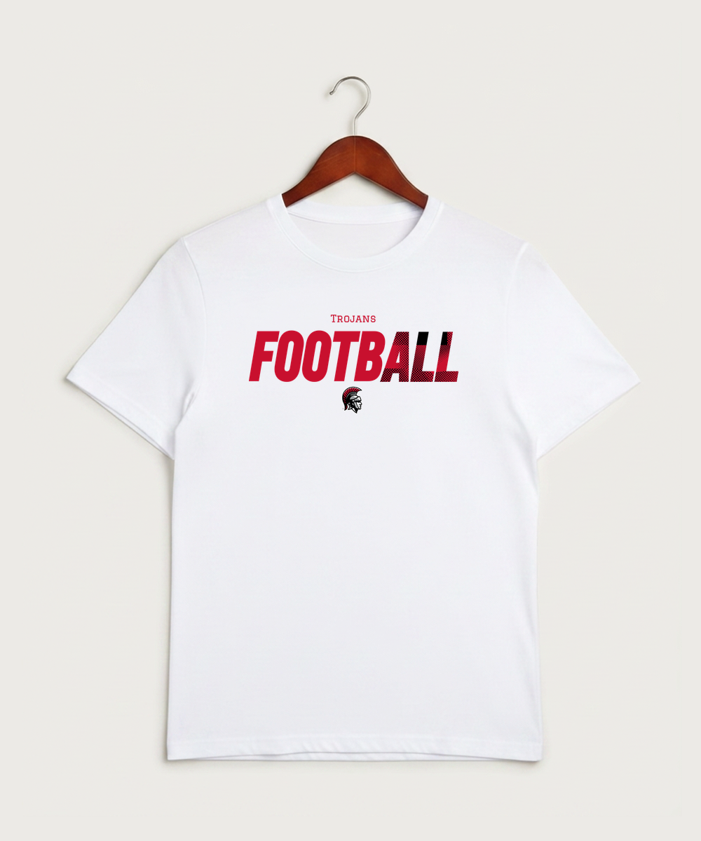 Worthington High School Football (Boys) - White Sport-Tek PosiCharge Competitor Tee. ST350