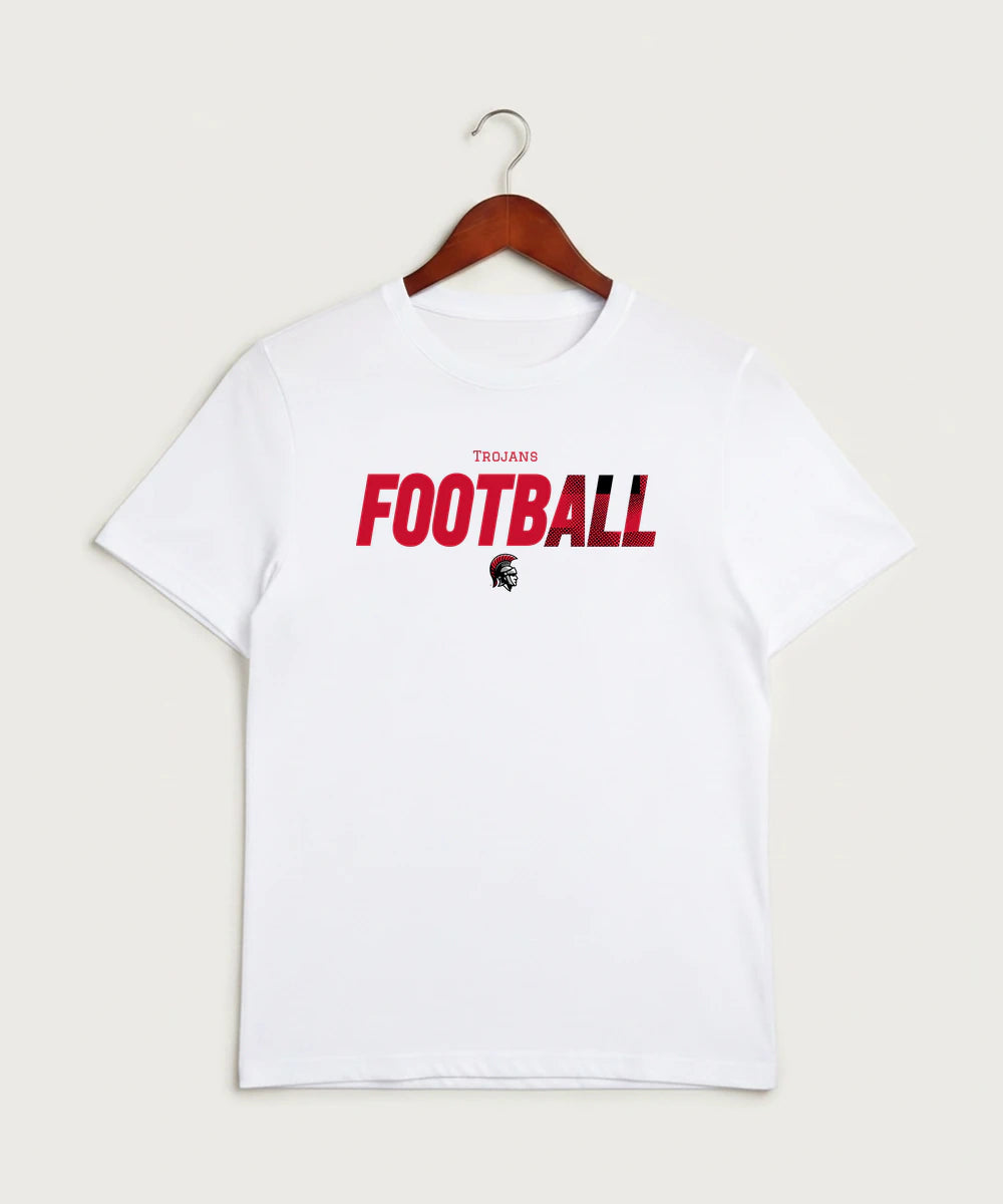 Worthington High School Football (Boys) - White Sport-Tek PosiCharge Competitor Tee. ST350