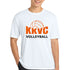 KVCC Volleyball - White Sport-Tek PosiCharge Competitor Tee. ST350