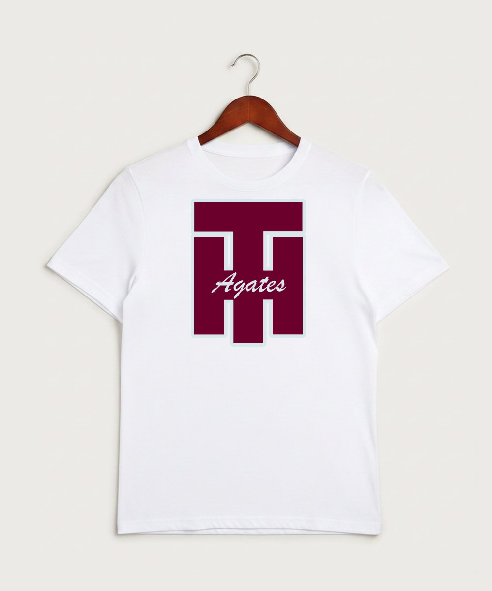 Two Harbors High School Football (Boys) - White Sport-Tek PosiCharge Competitor Tee. ST350