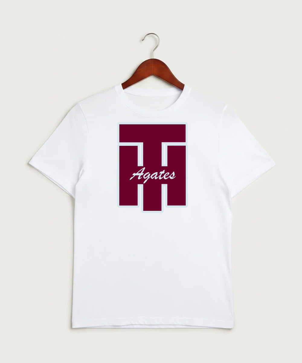 Two Harbors High School Football (Boys) - White Sport-Tek PosiCharge Competitor Tee. ST350