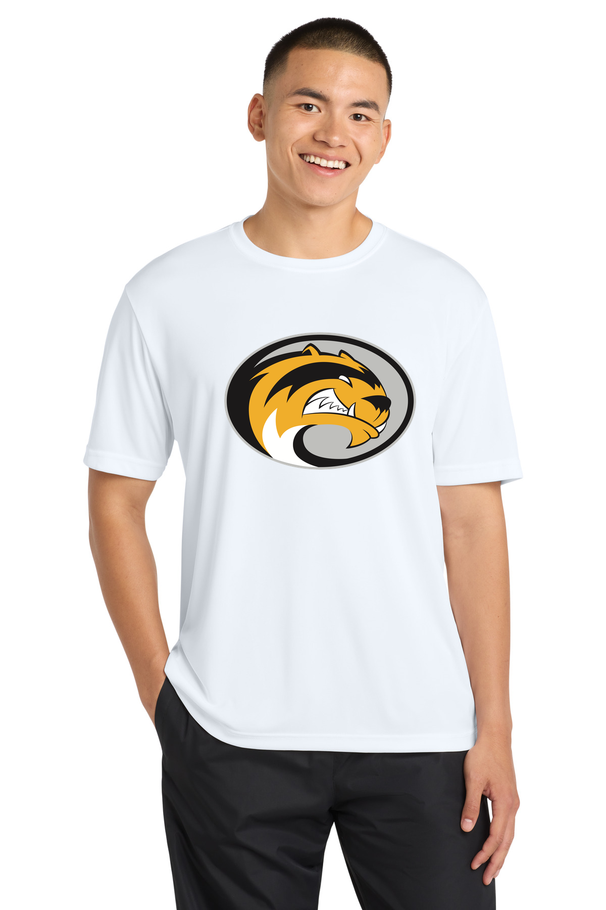 Sibley East Football - White Sport-Tek PosiCharge Competitor Tee. ST350