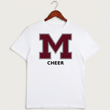 Moline Cheer general - White Sport-Tek PosiCharge Competitor Tee. ST350