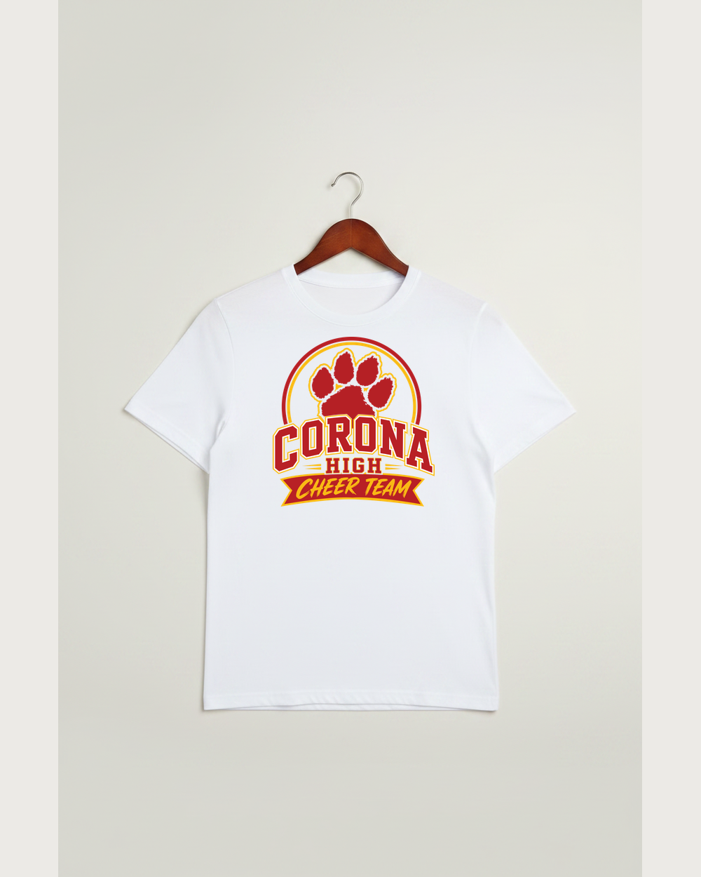 Corona Senior High School Cheer - White Sport-Tek PosiCharge Competitor Tee. ST350