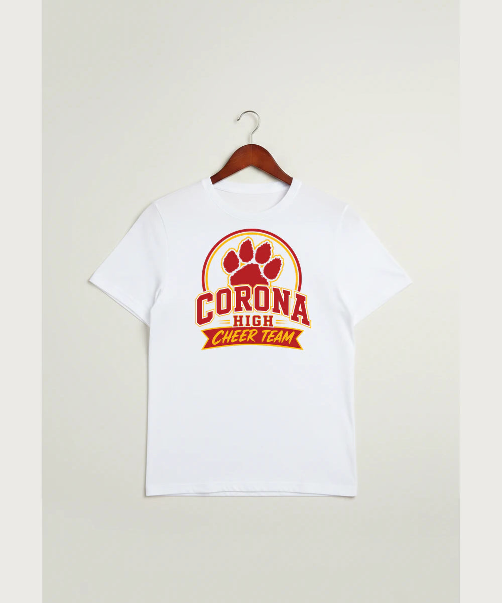 Corona Senior High School Cheer - White Sport-Tek PosiCharge Competitor Tee. ST350
