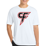Cannon Falls Volleyball - White Sport-Tek PosiCharge Competitor Tee. ST350