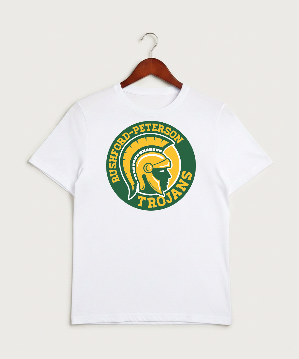 Rushford Peterson High School Football (Boys) - White Sport-Tek PosiCharge Competitor Tee. ST350