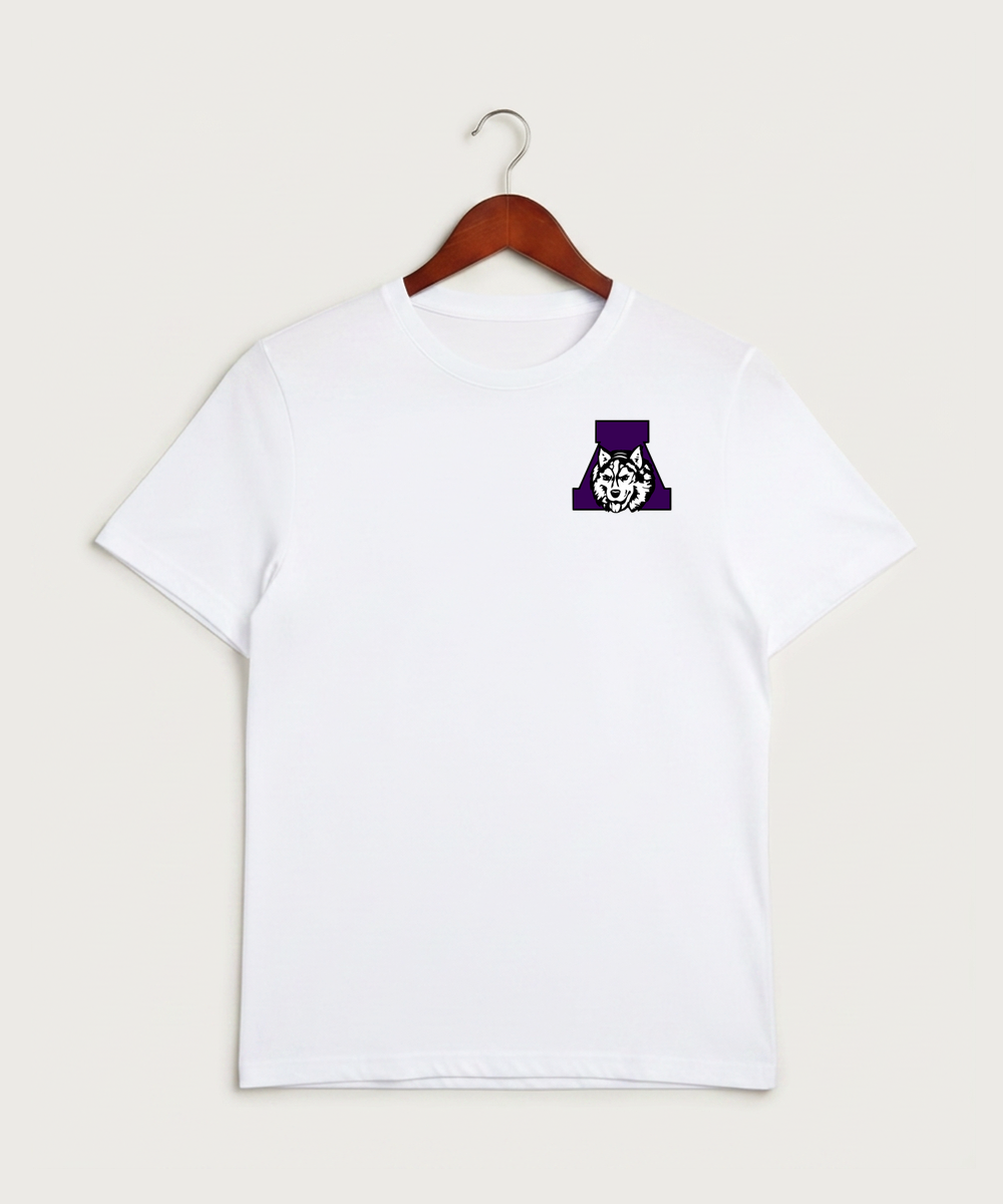 Albany High School Cheerleading - White Sport-Tek PosiCharge Competitor Tee. ST350